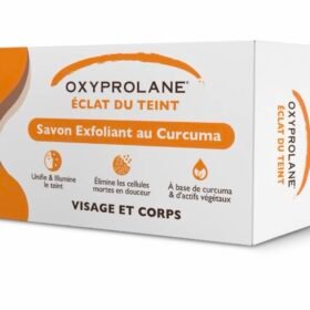 Oxyprolane Éclat du Teint –Savon Exfoliant au curcuma