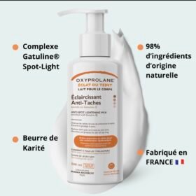 Oxyprolane Éclat du Teint –Lait éclaircissant anti-taches